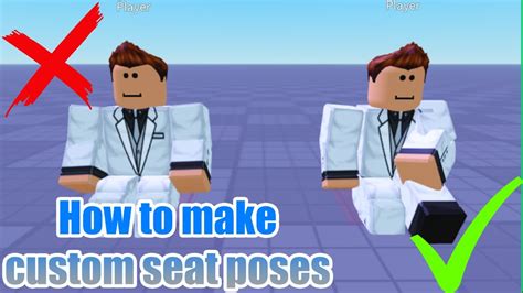 How to make custom seat poses in ROBLOX (2021) - YouTube