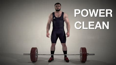 Power CLEAN / Olympic weightlifting - YouTube