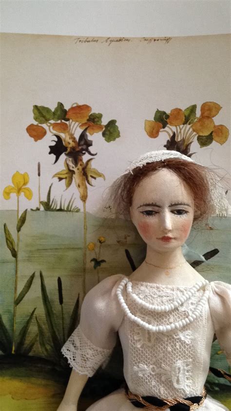 Queen Anne wooden art doll