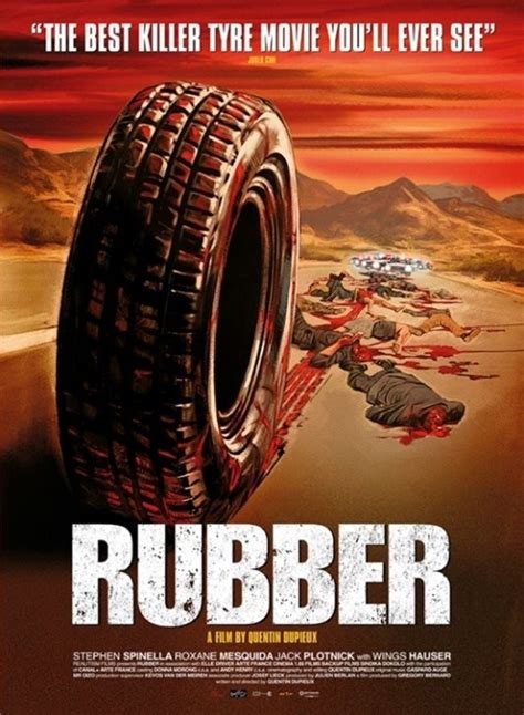 Rubber, Quentin Dupieux | Rubber movie, Rubber 2010, Movie posters