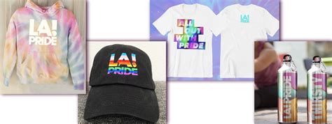 LA Pride Official Merchandise Now Available Online – LA Pride