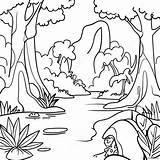 Lush Rainforest Biome Coloring Page 12021 9437 sketch template
