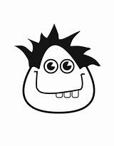 Coloring Pages Of Funny Faces sketch template