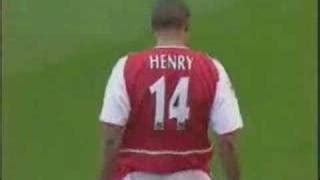 Thierry Henry Slide Celebration