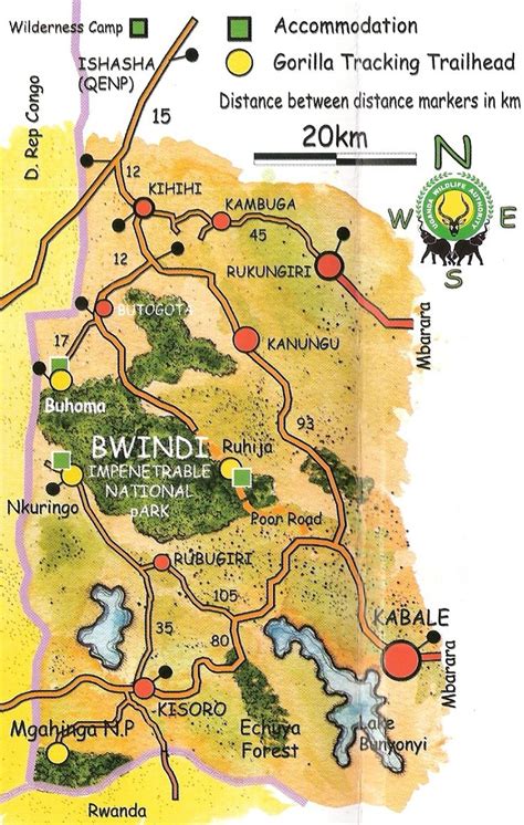 Bwindi Impenetrable National Park - Uganda | Uganda, National parks map, National parks