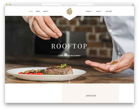 41 Best Ever Free Restaurant Website Templates Of 2021