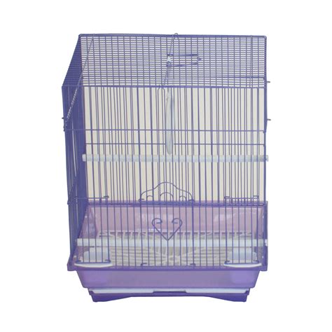 YML Purple Flat Top Parakeet Cage, 13.3" L X 10.8" W X 16.5" H | Petco