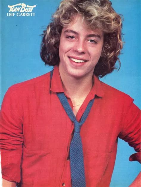LEIF GARRETT PINUP Clipping Cutting From Teen Magazine 70'S In Tie $6. ...