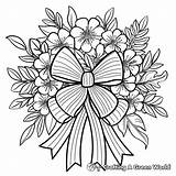 Bows Coloring Pages  Free & Printable sketch template