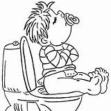 Potty Training Coloring Pages  ToityGo sketch template