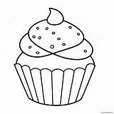 Muffin Coloring Page 30124 23812 sketch template