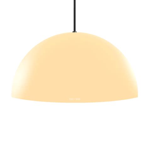 HEMISPHERE DOME PENDANT LIGHT BESPOKE COLOUR 400MM - DYKE & DEAN