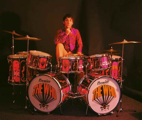 Keith Moon and his Premier "Pictures of Lily" drum kit (1967) : r ...