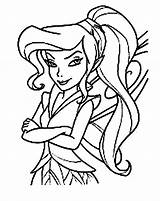 Vidia Fairy Coloring Pages  Page sketch template