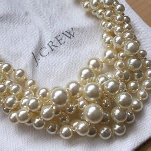 J. Crew | Jewelry | Jcrew Pearl Necklace | Poshmark