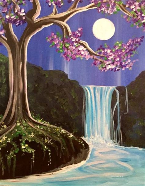 40 Beautiful Tree Art Painting & Art Works - Bored Art | Landscape paintings acrylic, Tree art ...