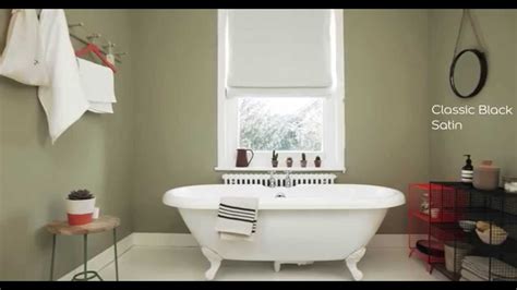 Olive Green Bathroom Paint Ideas - Room Inspiration | Dulux - YouTube