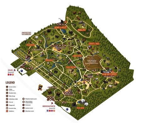 Tierpark map – Tierpark Berlin