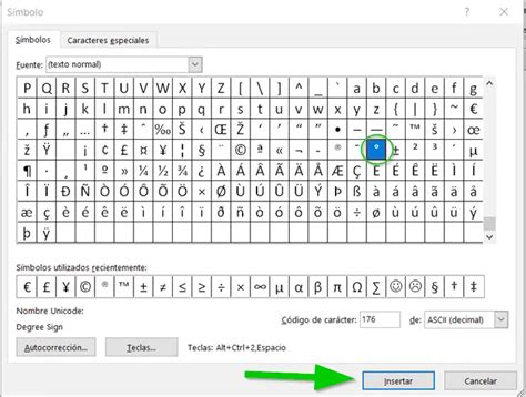 » Cómo escribir el símbolo de grados [°] con el teclado