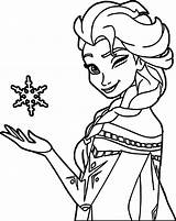 Elsa Happy Coloring Page Wecoloringpage Com Colo  Vrogueco sketch template