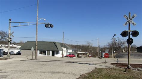 Abandoned Railroad Crossing (13th Street, Bedford, IN) - YouTube