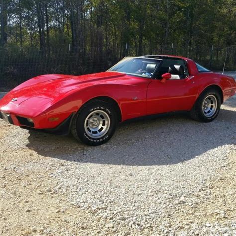 1978 Anniversary Edition Red Chevrolet Corvette - Classic Chevrolet ...