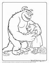 100  Monsters Inc coloring Pages Free PDF To Print Woo Coloring sketch template