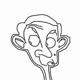 Mr Bean Printable Coloring Pages Coloring sketch template