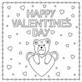 Happy Valentines Day Coloring Pages Printable sketch template