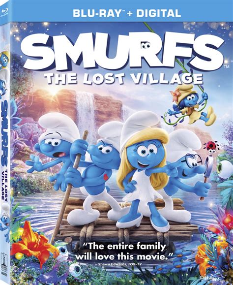 Popcorn & Coffee: Smurfs: The Lost Village Blu-ray Review - Ramblings of a Coffee Addicted Writer
