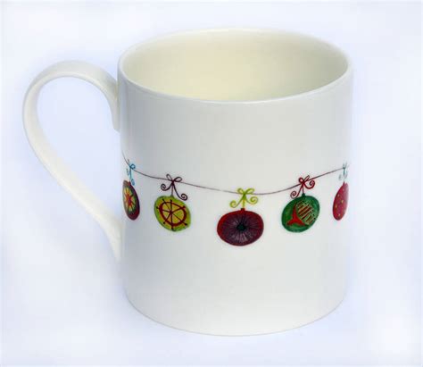 Christmas Fine Bone China Mug Designs By Dimbleby Ceramics ...