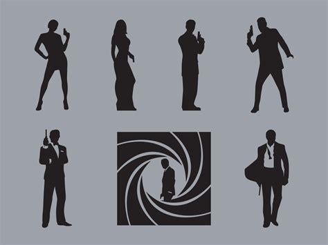 International Spy Silhouette Vectors 107527 Vector Art at Vecteezy