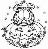 Garfield Printable Coloring Pages sketch template