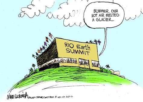 Luckovich cartoon: Rio Earth Summit | OregonLive.com