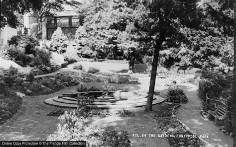 Photo of Pontypool, Park, The Gardens c.1960 - Francis Frith