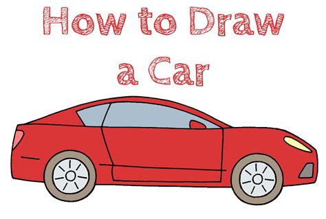 How to Draw a Car - How to Draw Easy