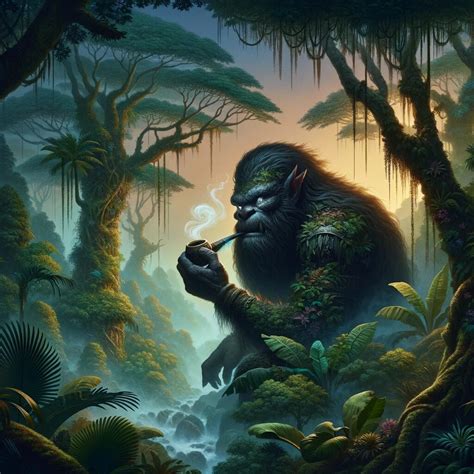 Kapre - Filipino Forest Giant | mythicalcreatures.info