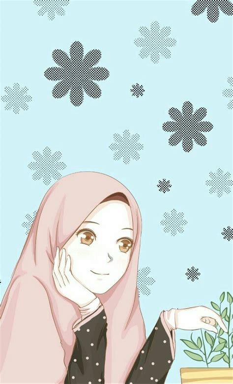 Kartun Muslimah - 720x1185 Wallpaper - teahub.io