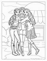 Barbie Makeup Coloring Pages  Saubhaya sketch template