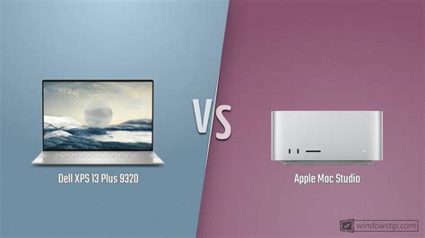 Dell XPS 13 Plus 9320 vs. Apple Mac Studio: Full specs comparison