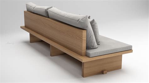 Modern Sofa - 3D Model :: Behance