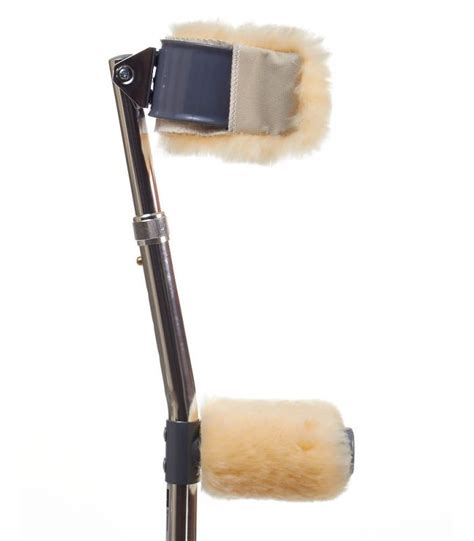 Sheepskin Forearm Crutch Covers: Sheepskin Town