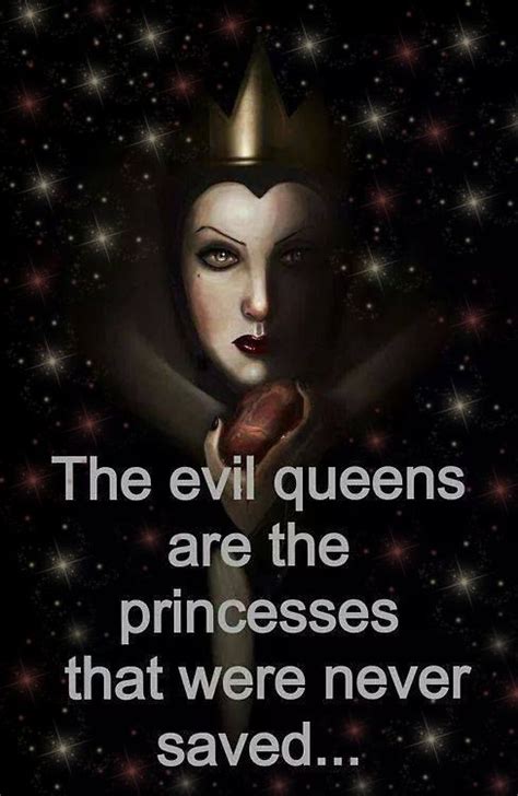 The evil queens are the princesses that were never saved... | Disney ...