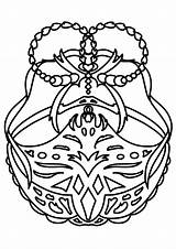 Pretty Diadem Coloring Page For Girls Printable Free sketch template