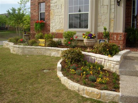 stacked stone garden border - Google Search | Aiuole, Giardino