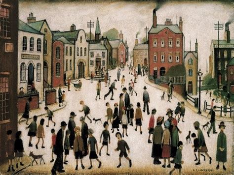 83 best images about L S Lowry ( Lawrence Stephen ) Matchstick men painter. on Pinterest