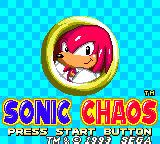 Knuckles In Sonic Chaos Game Gear by creepertoscano on DeviantArt