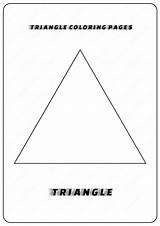 Free Printable Triangle Coloring Pages Sketch Page sketch template