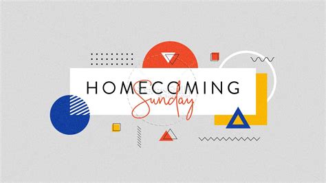 ShareFaith Media » Homecoming Sunday Sermon Title Graphic 2022 ...