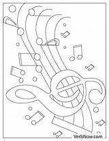 Musical Notes Coloring Pages For Kids sketch template